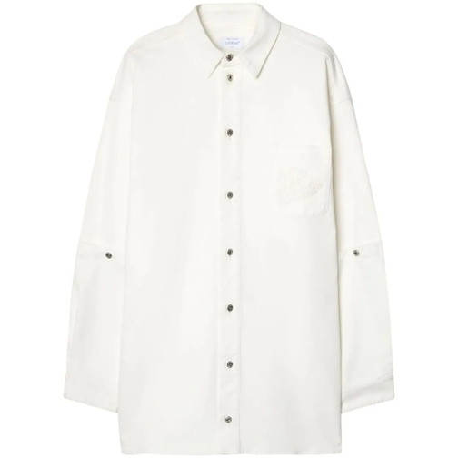 Off-White Hemden Shirt With Logo White