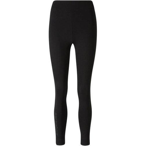 Moncler Hosen Technical Knit Leggings schwarz