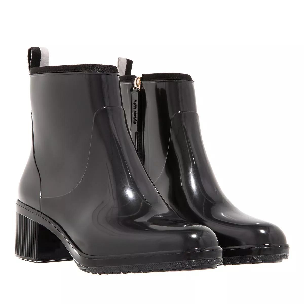 Hunter refined mid on sale heel gloss rain boots