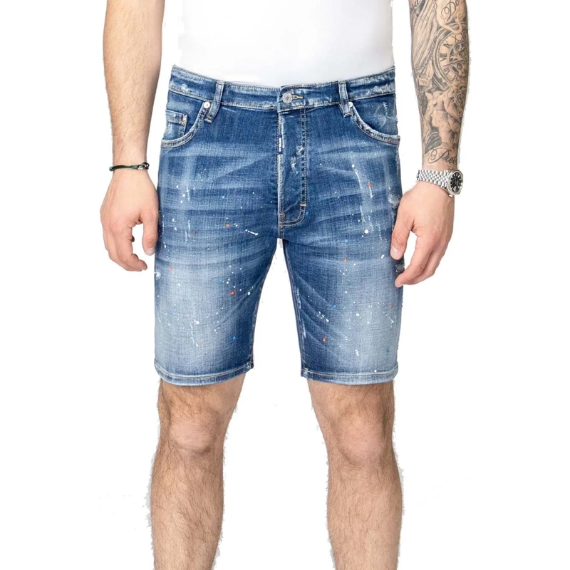 My Brand Skinny-Leg-Jeans MB DESERT EXPEDITION SHORT JEANS | DENIM blau