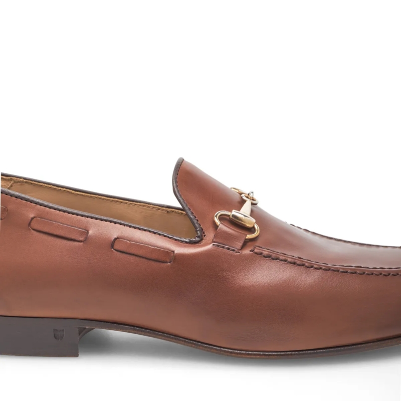 Henry Stevens Mocassin Loafer Maxwell HL mittel-braun(Image 3)