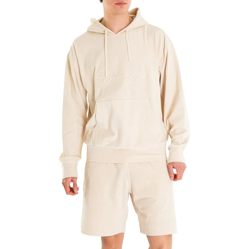 Givenchy Sweatshirt Heren Velvet Hoodie Beige beige (Image 4)