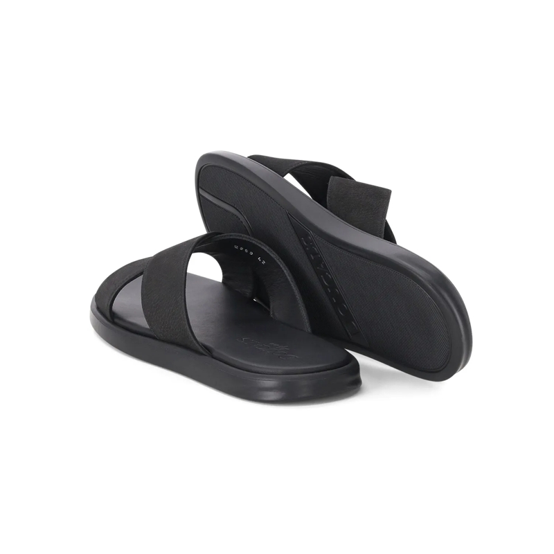 Doucal's Schnürschuhe Sandalen aus Leder schwarz(Image 2)