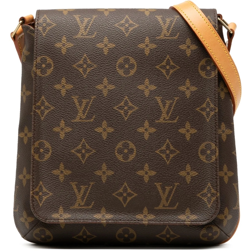 Louis Vuitton Sac à bandoulière Monogram Musette Salsa Short Strap braun