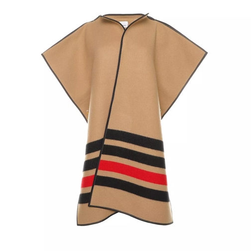 Burberry Biscuit Poncho Wool Archive Beige Poncho
