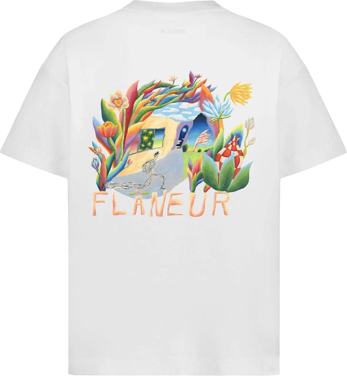 Thumbnail - Flâneur - Passage of Time T-Shirt White - Größe XS - white