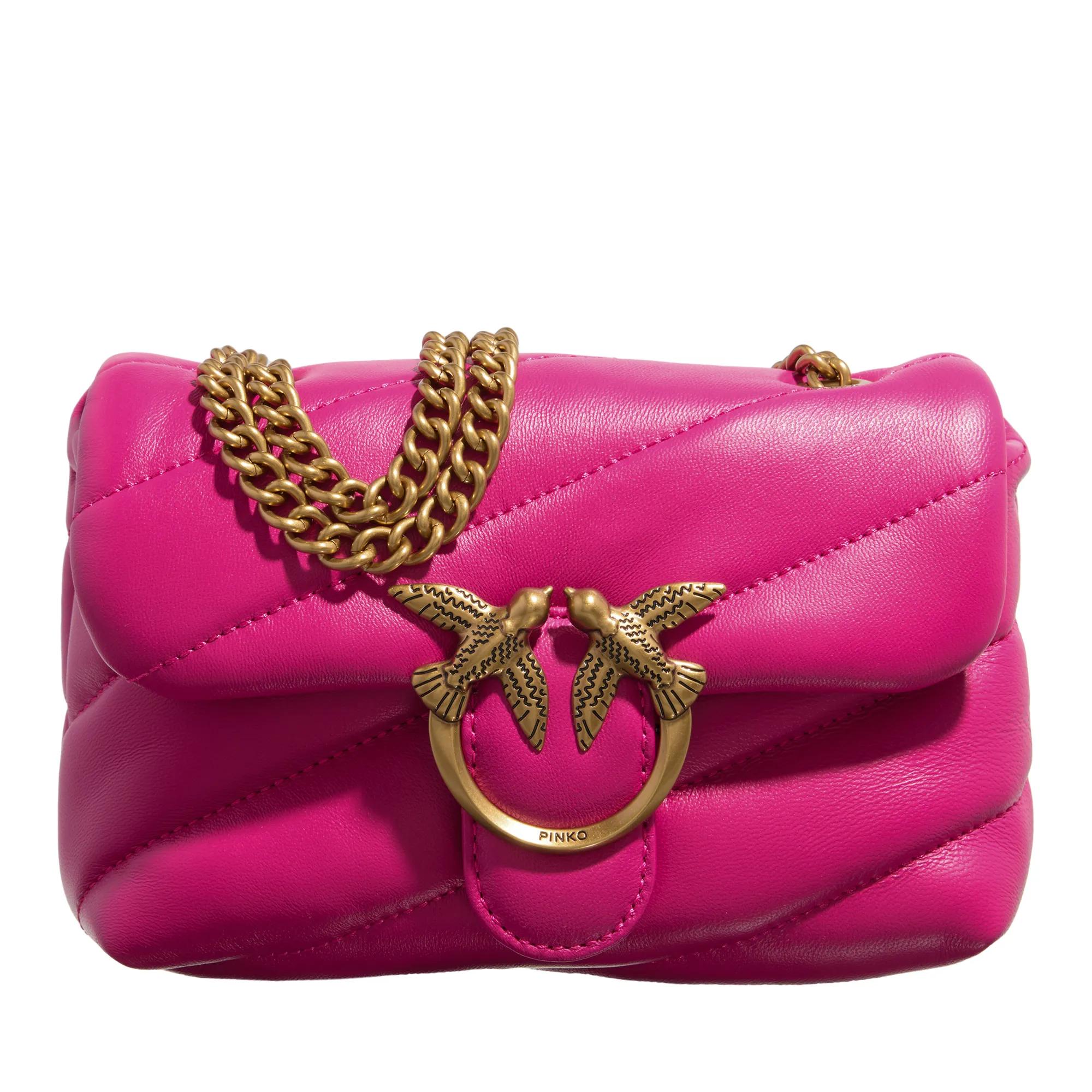 Pinko Crossbody Bags - Love Puff Baby Cl - Gr. unisize - in Rosa - für Damen