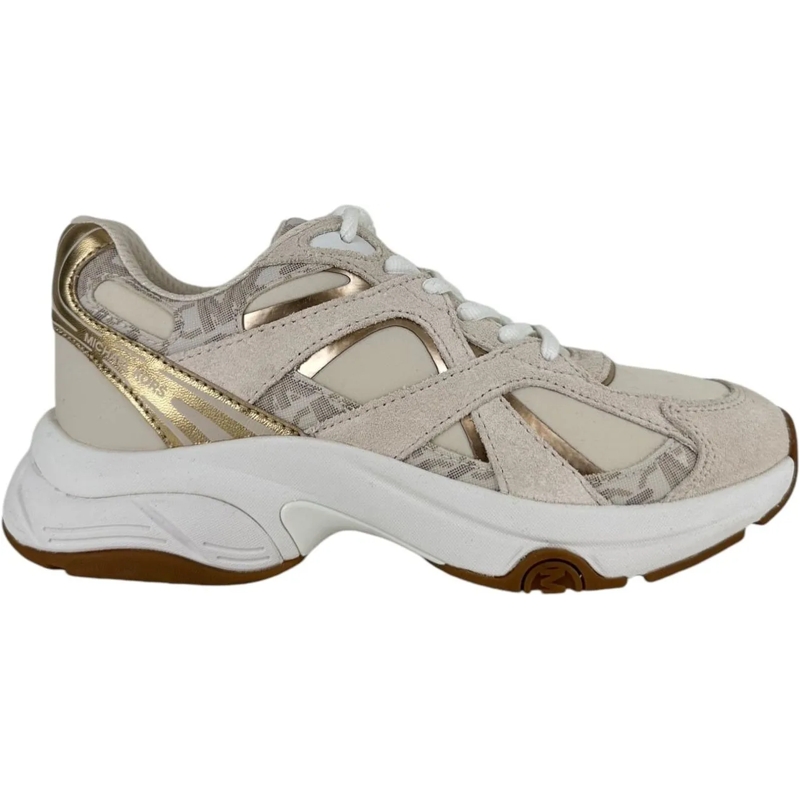 MICHAEL Michael Kors Low-Top-Sneaker Leo Trainer Vanilla Mlti(Image 2)