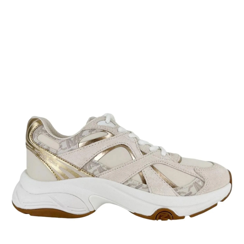 MICHAEL Michael Kors Sneaker basse Leo Trainer Vanilla Mlti