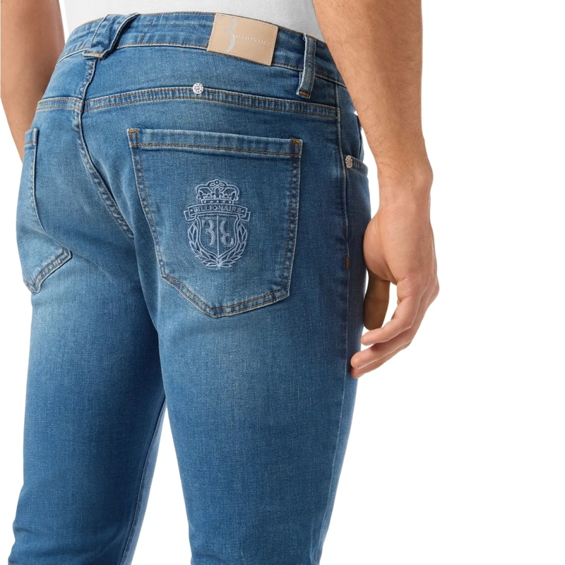 BILLIONAIRE Jeans mit geradem Bein Jeans Regular Fit blau(Image 4)