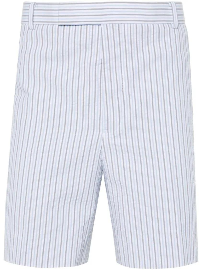 Thom Browne - Bermuda Shorts In Cotton - Größe 2 - blau