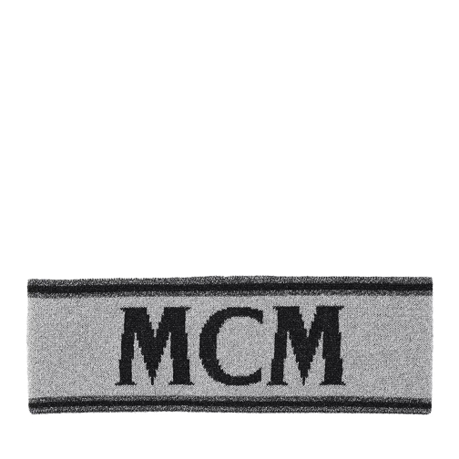 MCM Apres Ski Lurex Headband Light Grey Haarband