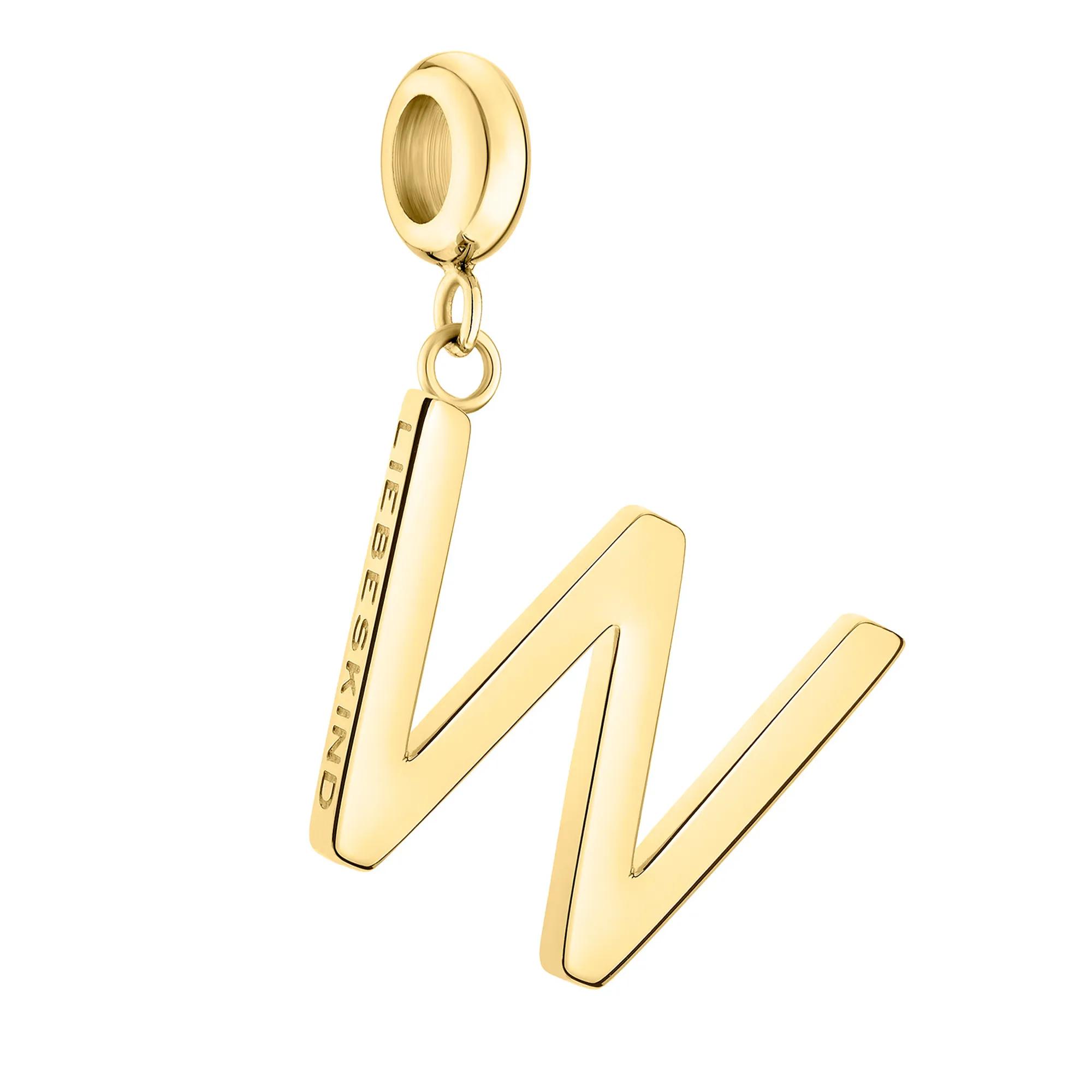 Liebeskind Berlin Charms - Liebeskind Berlin Anhänger - Gr. unisize - in Gold - für Damen