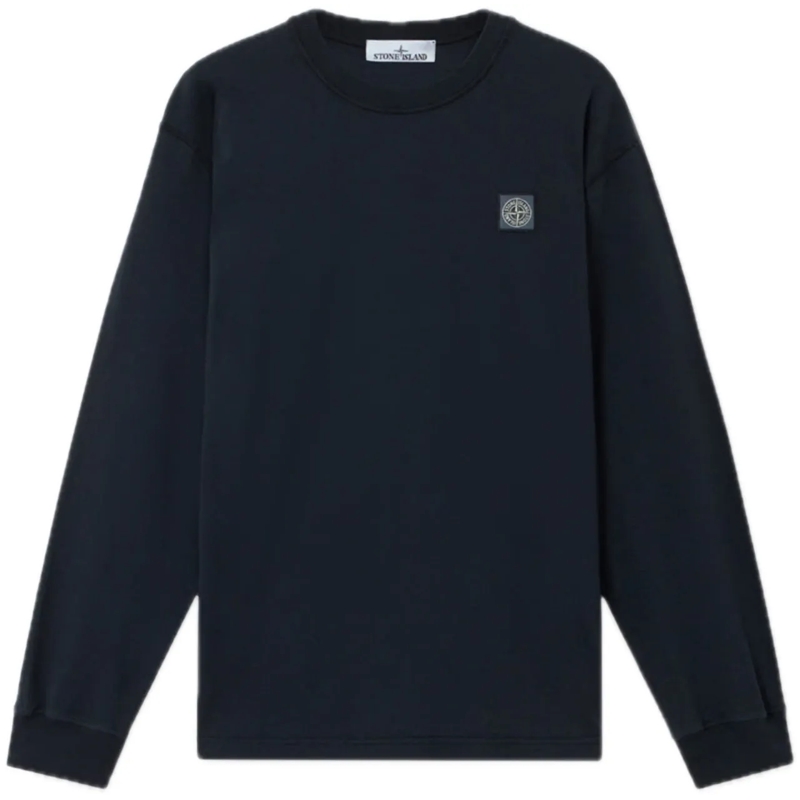 Stone Island T-Shirt t-shirt lange mouwen dbl blau