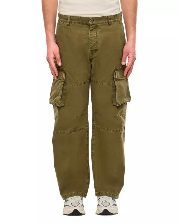 Golden Goose - Cotton Cargo Trousers - Größe 50 - green