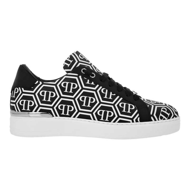 Philipp Plein Low-Top-Sneaker Lo-Top Sneakers Monogram schwarz(Image 3)