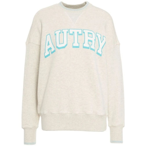 Autry International Sweatshirts Jersey sweatshirt with logo grau