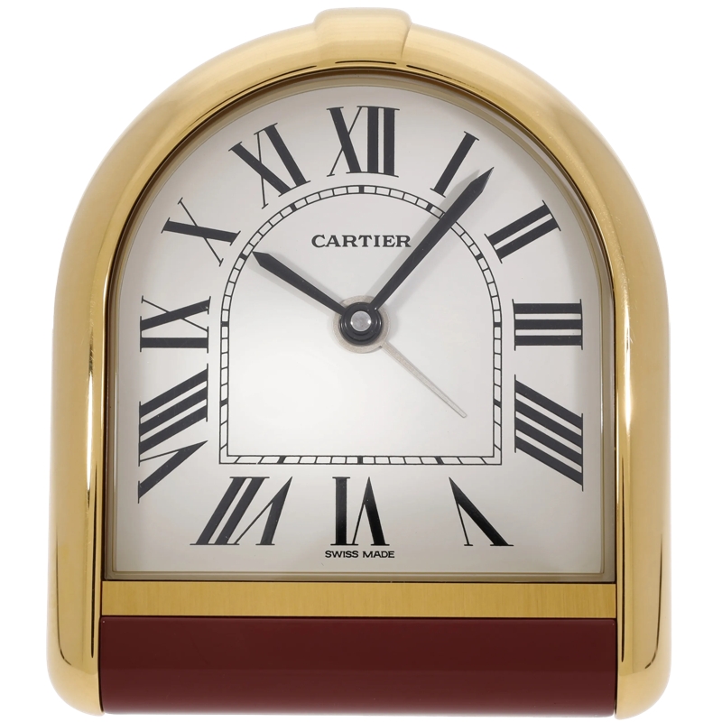 Cartier Automatikuhr Baignoire Weiß