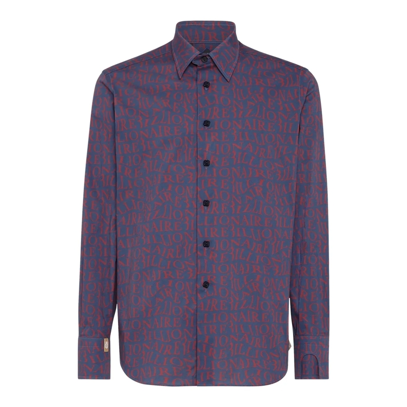 BILLIONAIRE Hemd Hemd dunkel-blau