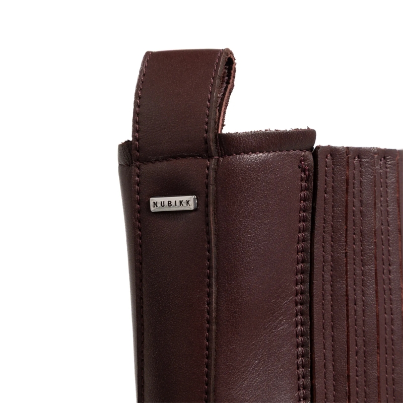 Nubikk Cowboy-Stiefel Liv Loua Metal Bordo Leather(Image 5)