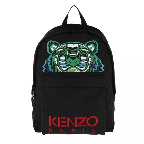 Kenzo Kanvas Tiger Backpack Black Rucksack