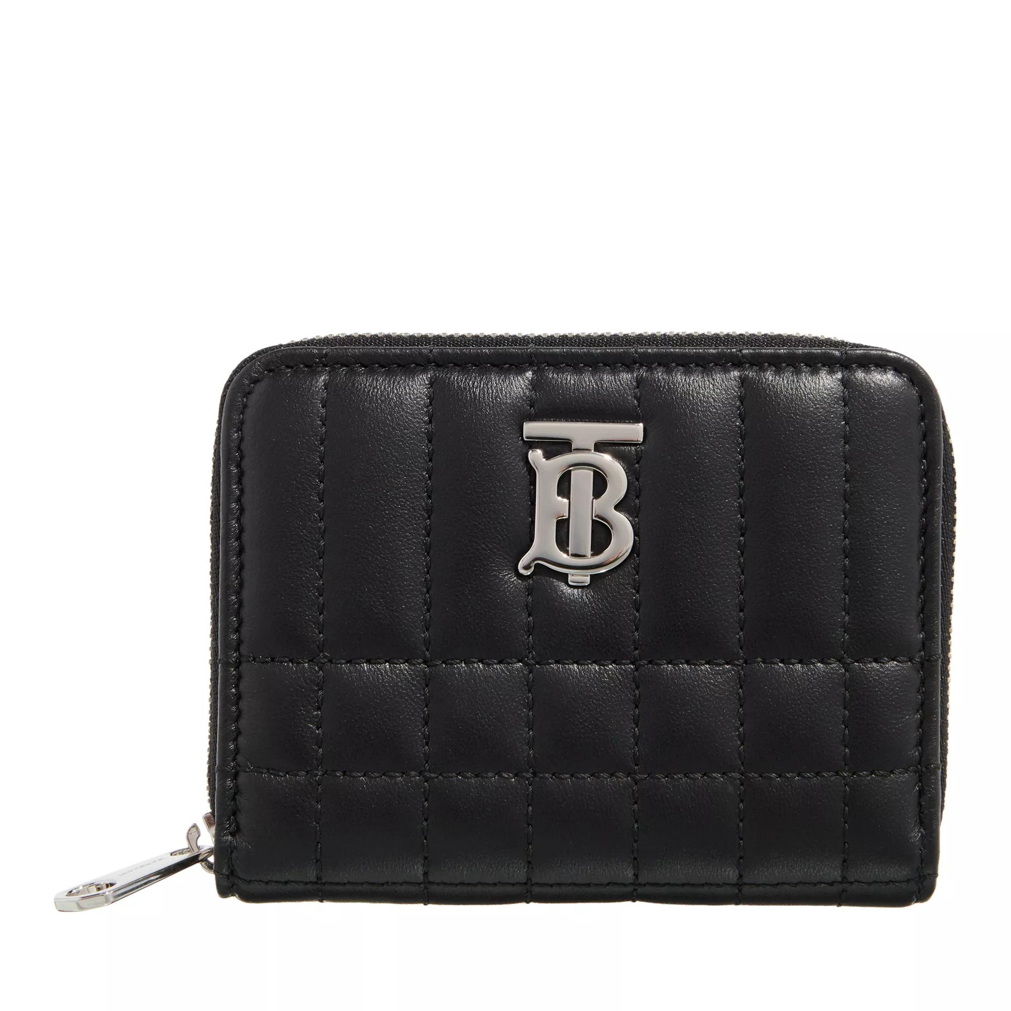 Burberry Portemonnaie - Plain Leather Long Wallet - Gr. unisize - in Schwarz - für Damen