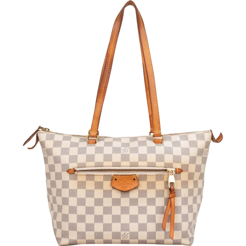 Louis Vuitton Tote Louis Vuitton Damier Azur Monogram Lena PM Shoulde weiß