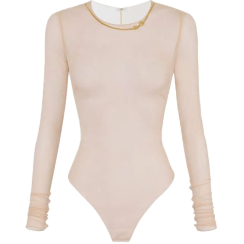 Elisabetta Franchi T-shirt Top Nude none