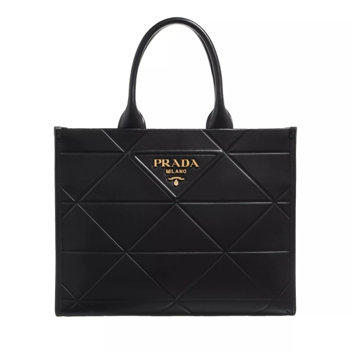 Prada Handbag Black Rymlig shoppingväska