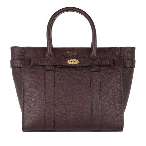 Mulberry Zipped Bayswater Tote Mini Oxblood Tote