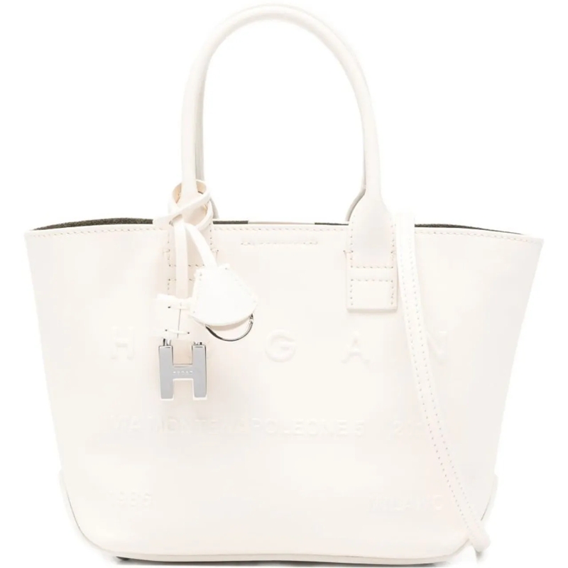 Hogan Shopper Bags White weiß