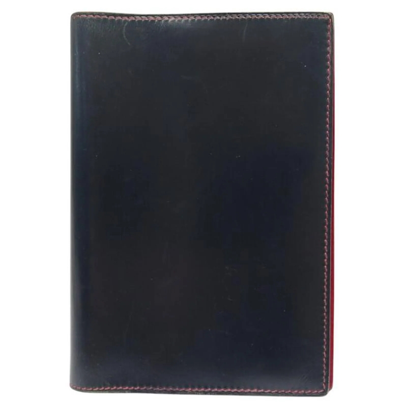 Hermès Geldbörse VINTAGE HERMES SIMPLE PM TERMINKALENDER HALTER BIC mehrfarbig