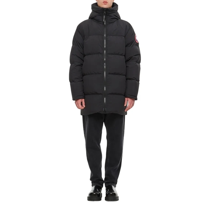 Black canada goose puffer clearance