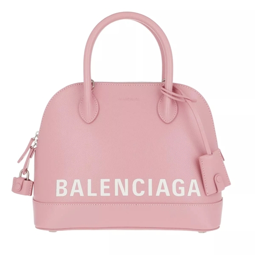 Balenciaga Ville S Top Handle Bag Dragee White Tote