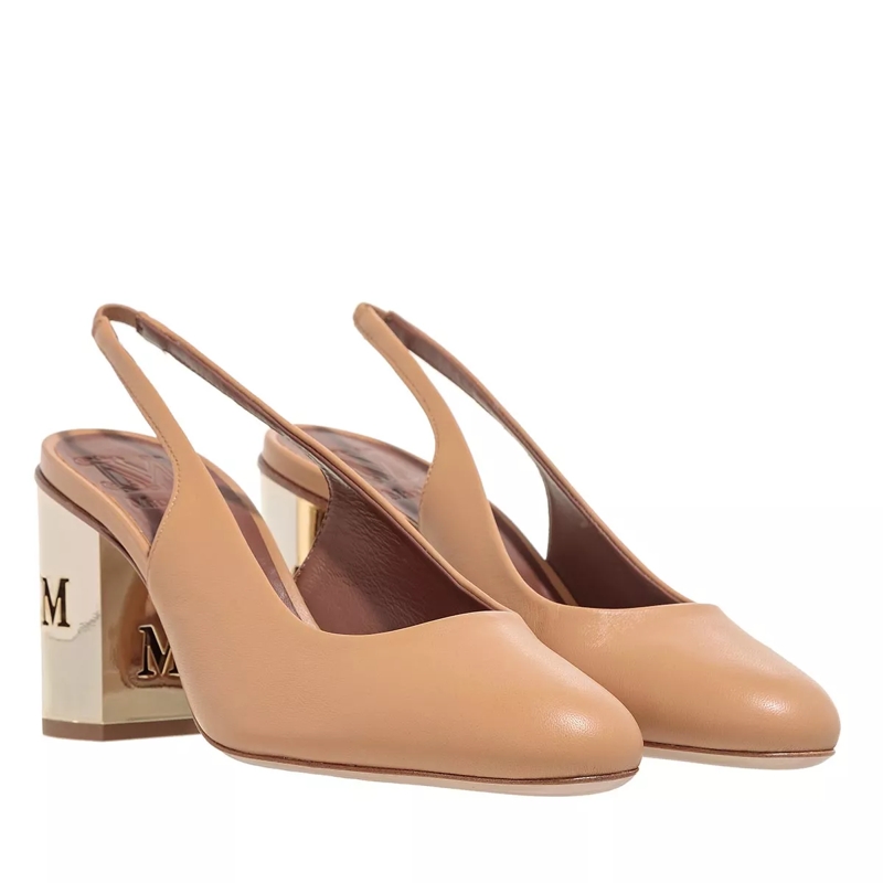 Max Mara Pumps Damiersling Cammello