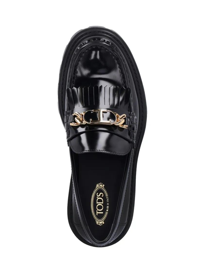 Thumbnail - Fringed' Moccasins – Black - Gr. 36 (EU) - in Schwarz