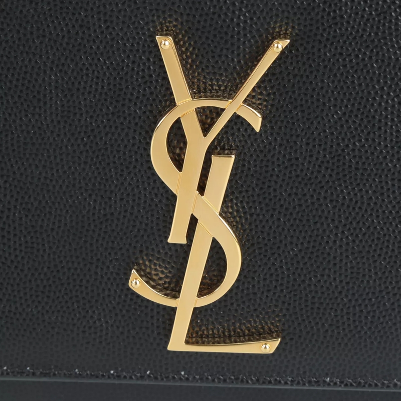 Saint Laurent Sac à bandoulière Ysl Kate Medium Black(Image 5)