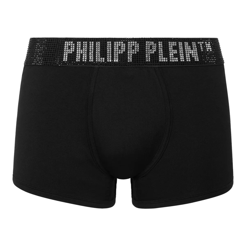 Philipp Plein  Boxer Mit Schmucksteinen schwarz