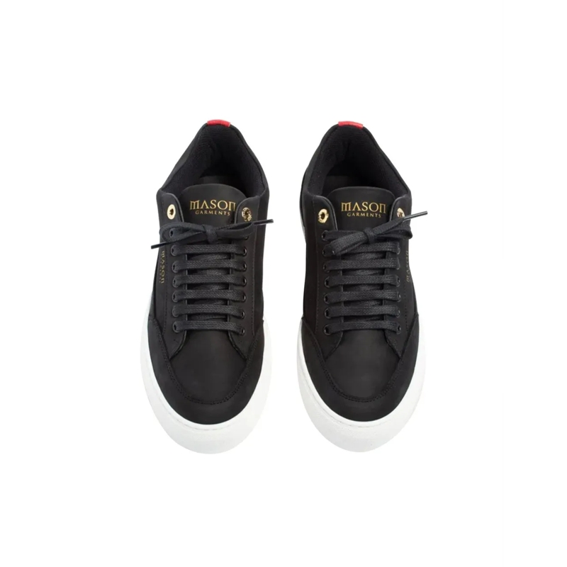Mason Garments Low-Top-Sneaker Mason Garments Tia Sneakers Zwart-wit Ess-1 schwarz(Image 3)