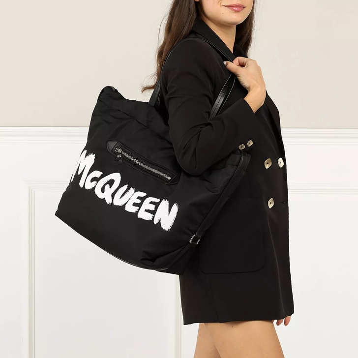 Alexander mcqueen best sale shopper bag