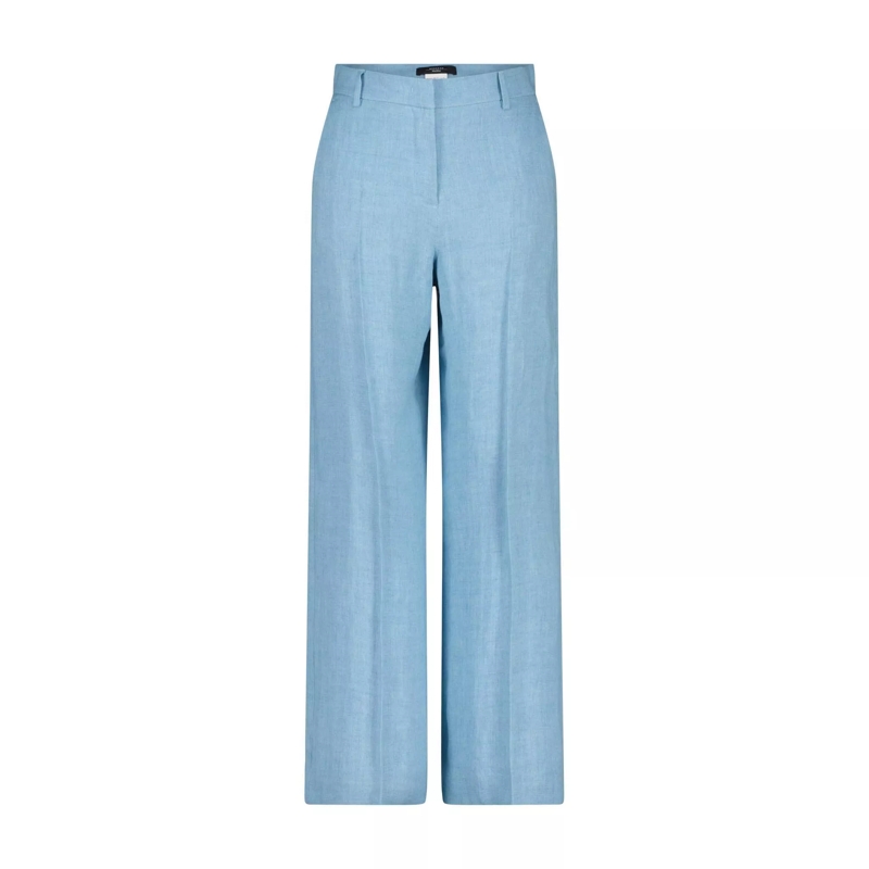 Max Mara  Hose Malizia aus Leinen 47702380413274 Blau