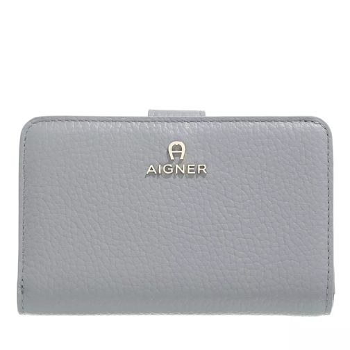 AIGNER Ivy Industrial Grey Bi-Fold Wallet