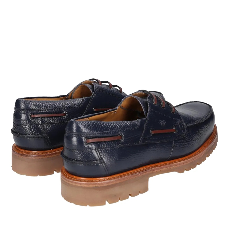 Heinrich Dinkelacker Bootsschuhe Bootsschuh Miami Plain T blau(Image 3)