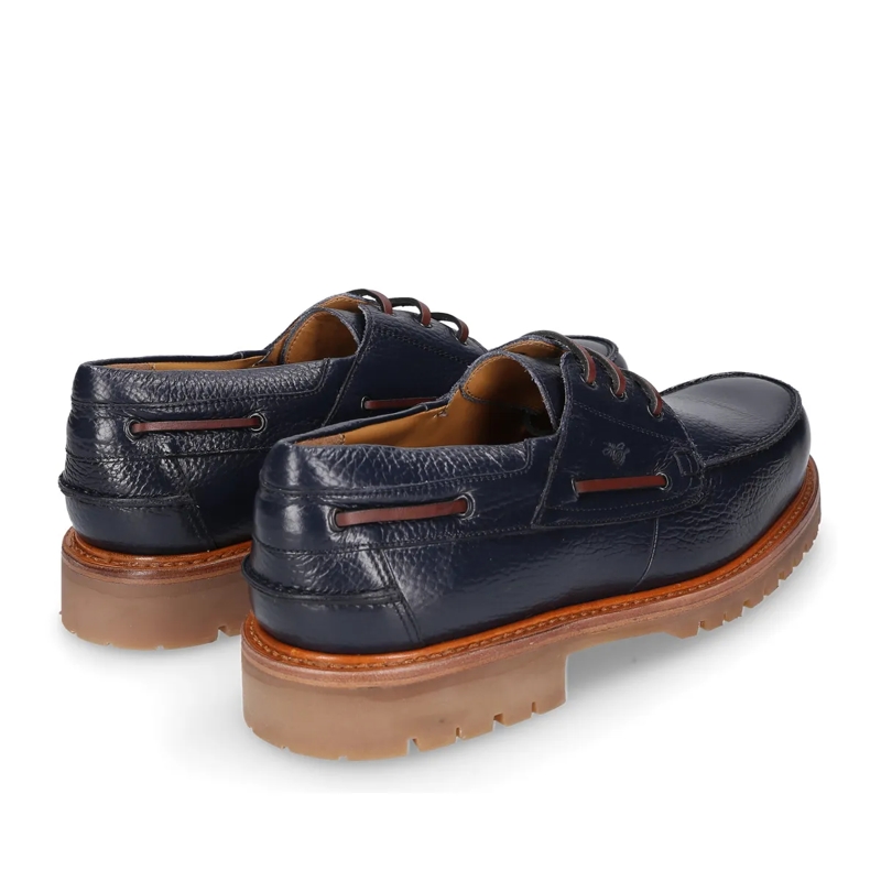 Heinrich Dinkelacker Bootsschuhe Bootsschuh Miami Plain T blau(Image 3)