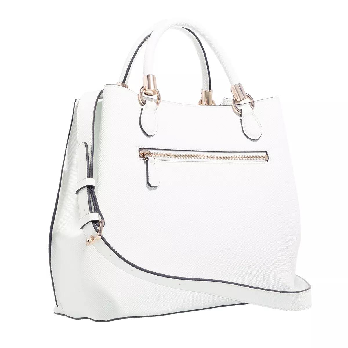 Guess Satchels Gizele Girlfriend Carryall in wit