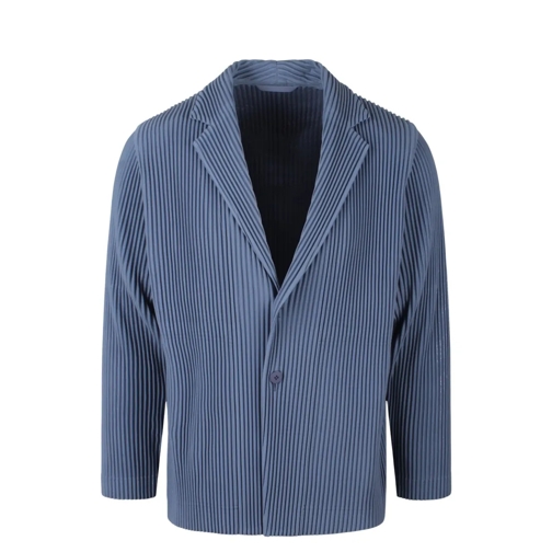 ISSEY MIYAKE PLEATS PLEASE Blazer Pleats 1 Tailored Blazer Blue