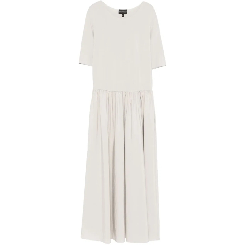 Emporio Armani Maxikleid Dresses Light Grey grau