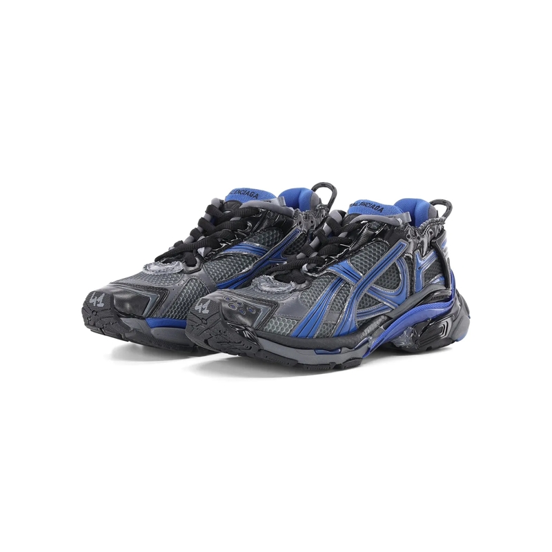Balenciaga Low-Top-Sneaker Sneaker Runner blau