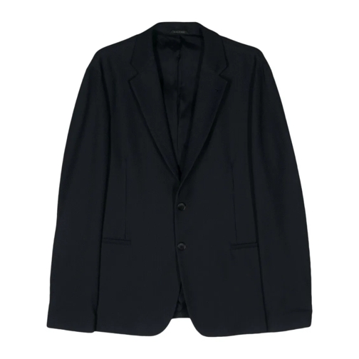 Giorgio Armani Blazer Logo Jacket Black