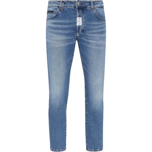 Philipp Plein Jeans à jambe fine Jeans Blue blau